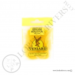 Genuine Seals Fur Veniard - Yellow