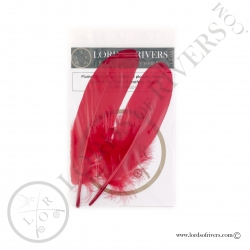 Gosse Wing Quills - Lords of Rivers - 2 red feathers