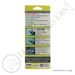 Solarez Fly Tie pack 3 tubes de 5 grs verso