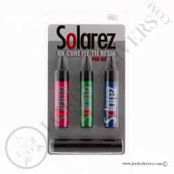 Solarez PRO ROADIE Kit 3 pack 1oz resins + Medium siz UVA Flashlight Pack