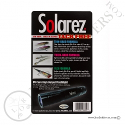 Solarez PRO ROADIE Kit 3 pack 1oz resins + Medium siz UVA Flashlight Instructions