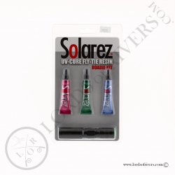 Solarez Kit ROADIE 3 tubes de 5 grs avec petite lampe UV Pack