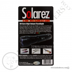 Solarez High Output UVA Flashlight Kit UV Instructions