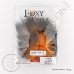 Foxy-Tails Dyed Silver Fox sunburst pack