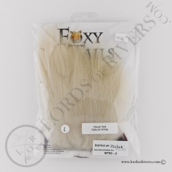 Foxy-Tails Nayat Hair Pelt Patch natural white pack