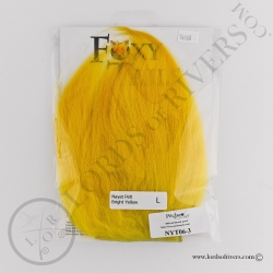 Foxy-Tails Nayat Hair Pelt Patch bright yellow pack