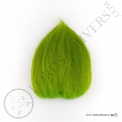 Foxy-Tails Nayat Hair Pelt Patch chartreuse