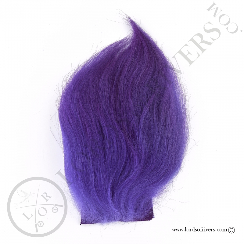 Foxy-Tails Nayat Hair Pelt Patch purple