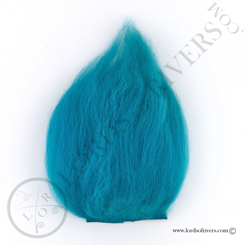 Foxy-Tails Nayat Hair Pelt Patch turquoise