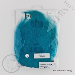 Foxy-Tails Nayat Hair Pelt Patch turquoise pack