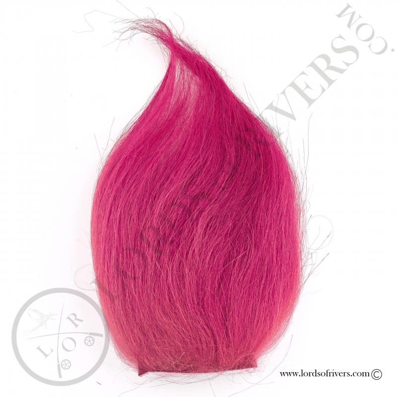 Foxy-Tails Nayat Hair Pelt Patch magenta