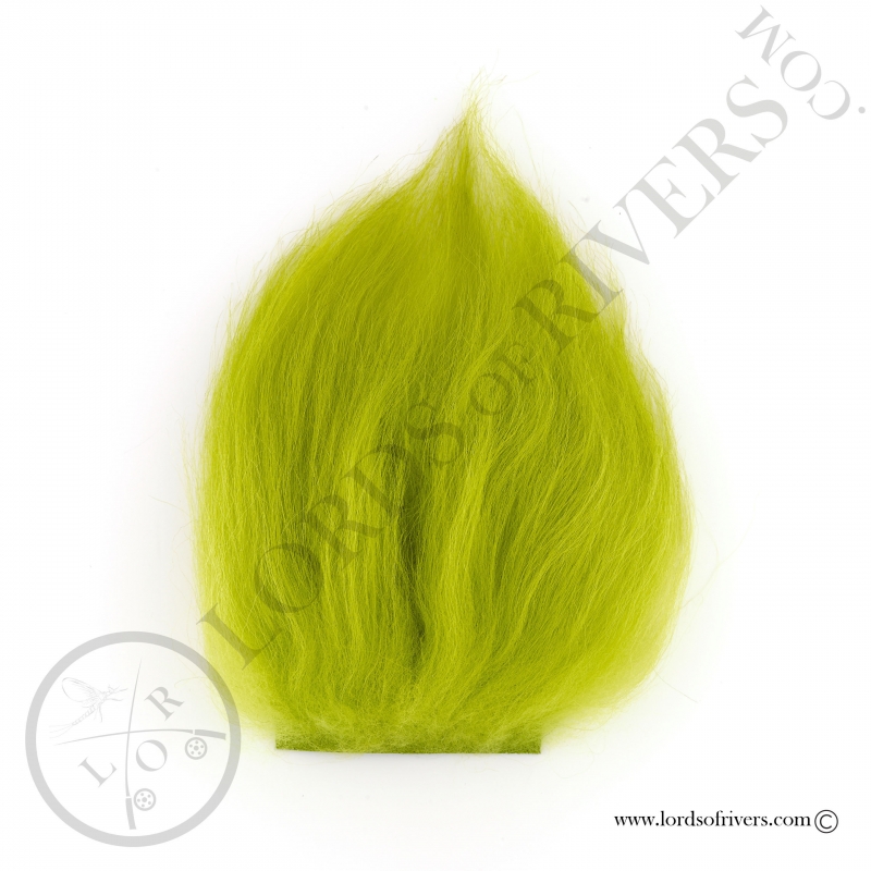 Foxy-Tails Nayat Hair Pelt Patch Brigth Green Foxy-Tails Nayat Hair Pelt Patch Brigth Green