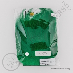 Foxy-Tails Nayat Hair Pelt Patch green highlander patch