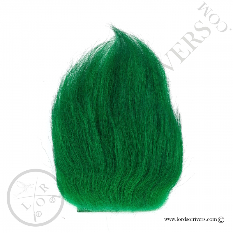 Foxy-Tails Nayat Hair Pelt Patch green highlander