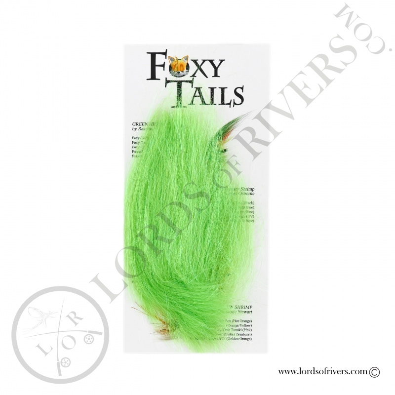 FoxyTails Optic Fibre Electric Lime