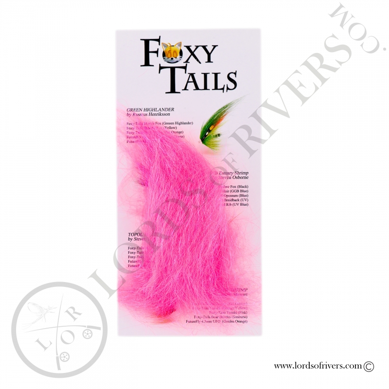 FoxyTails Optic Fibre Shocking Pink